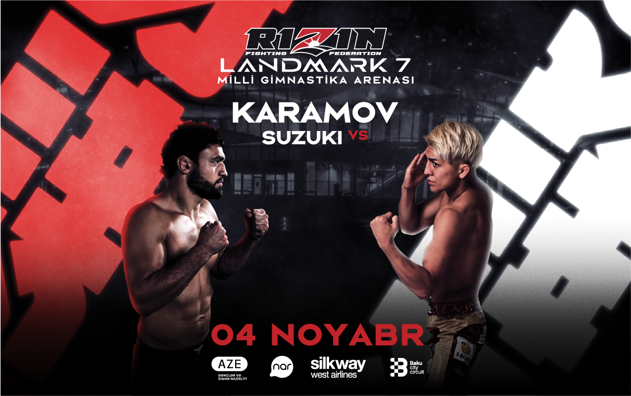"Nar” beynəlxalq MMA yarışı “RIZIN” turnirinin rəsmi tərəfdaşıdır