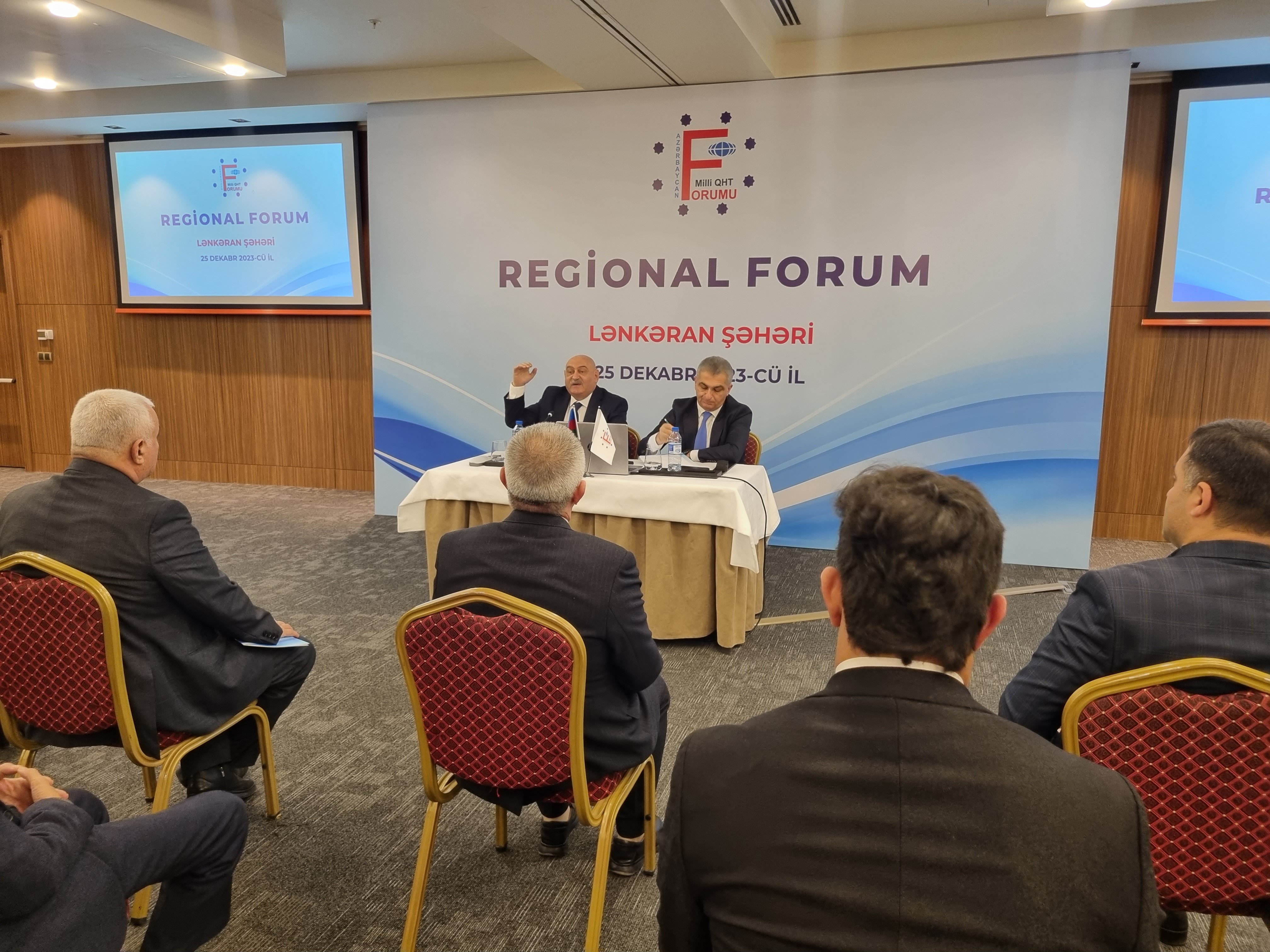 Lənkəranda Milli QHT Forumunun regional forumu keçirildi - FOTOLAR