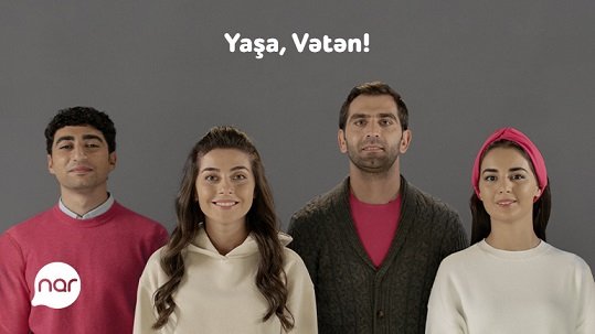 “Nar” Zəfər Gününə həsr olunmuş “Yaşa, Vətən!” kommunikasiyasına start verir - FOTO