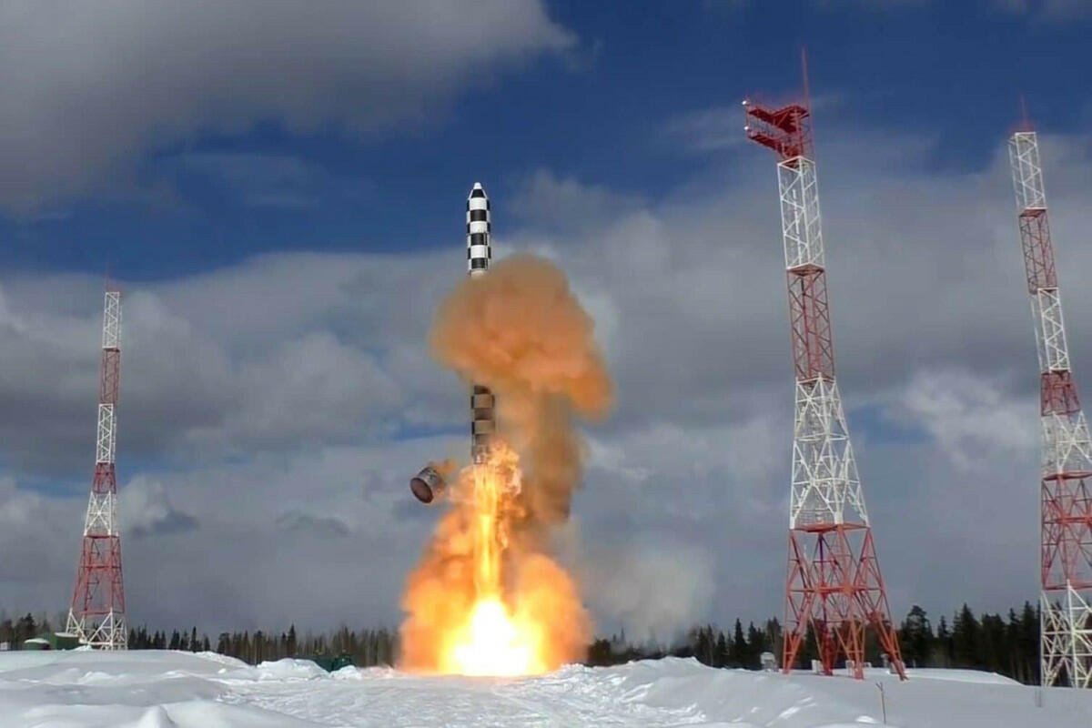 Rusiya “Sarmat” ballistik raketini sınaqdan keçirdi