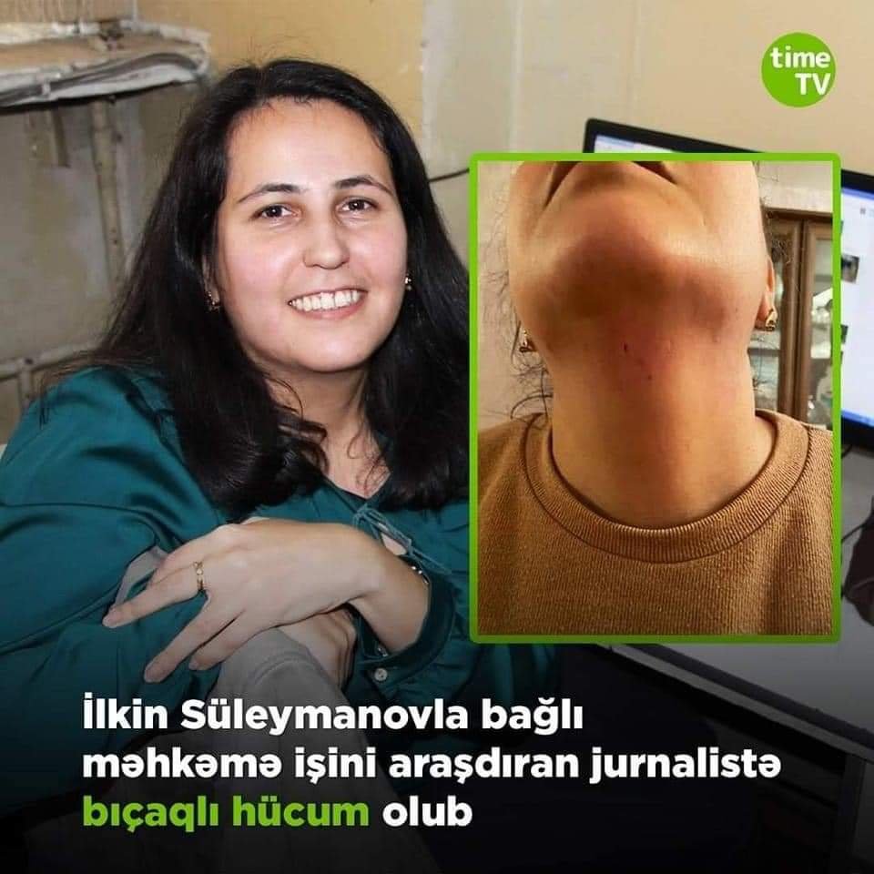 Jurnalist Aytən Məmmədova hücuma məruz qalıb