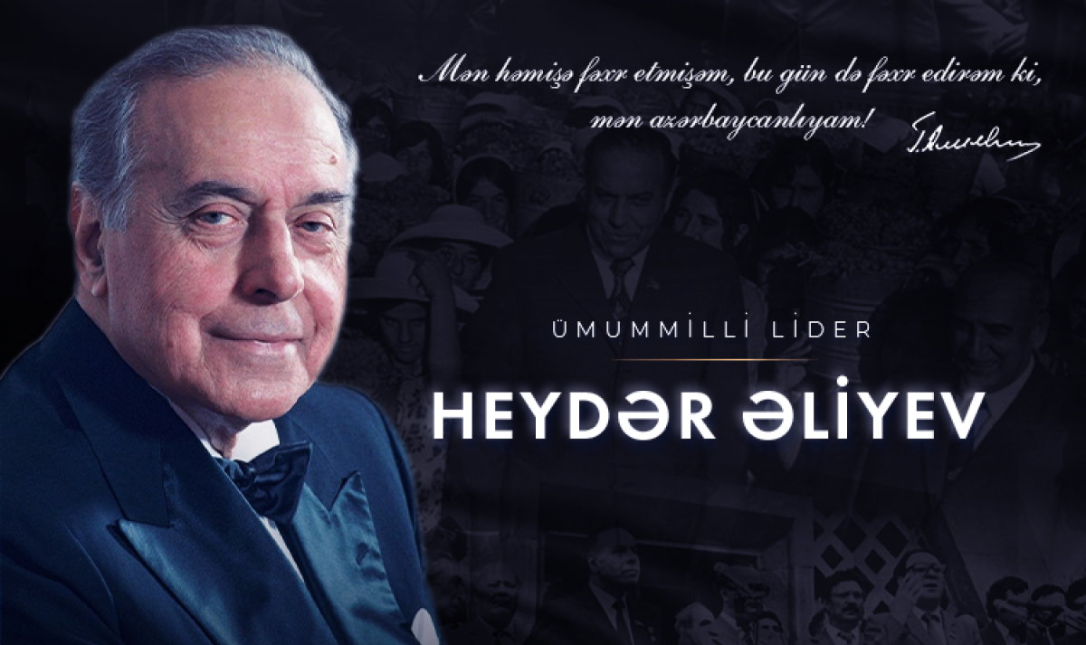 Ümummilli lider Heydər Əliyevin anadan olmasının 99-cu ildönümüdür