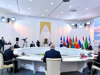 Astanada MDB Dövlət Başçıları Şurasının iclası keçirilir - FOTO