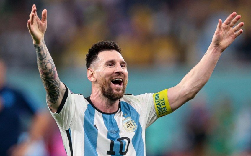 Messi dünya çempionatının ən yaxşı futbolçusudur