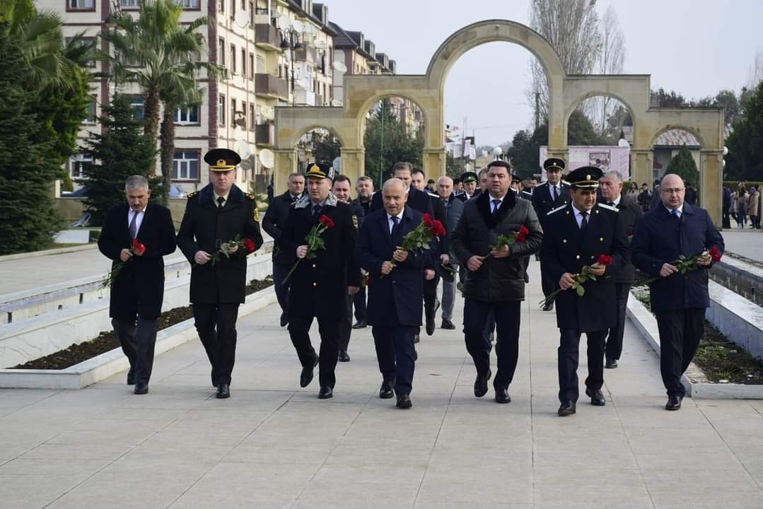 Masallıda Ümummilli Lideri Heydər Əliyev anıldı - FOTOLAR
