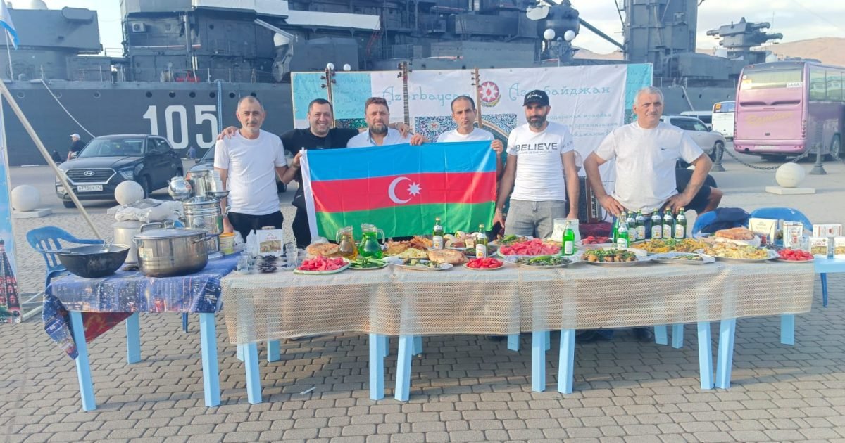 Novorossiyskdə 31-ci milli mədəniyyətlər festivalında Azərbaycan mətbəxi diqqət çəkib