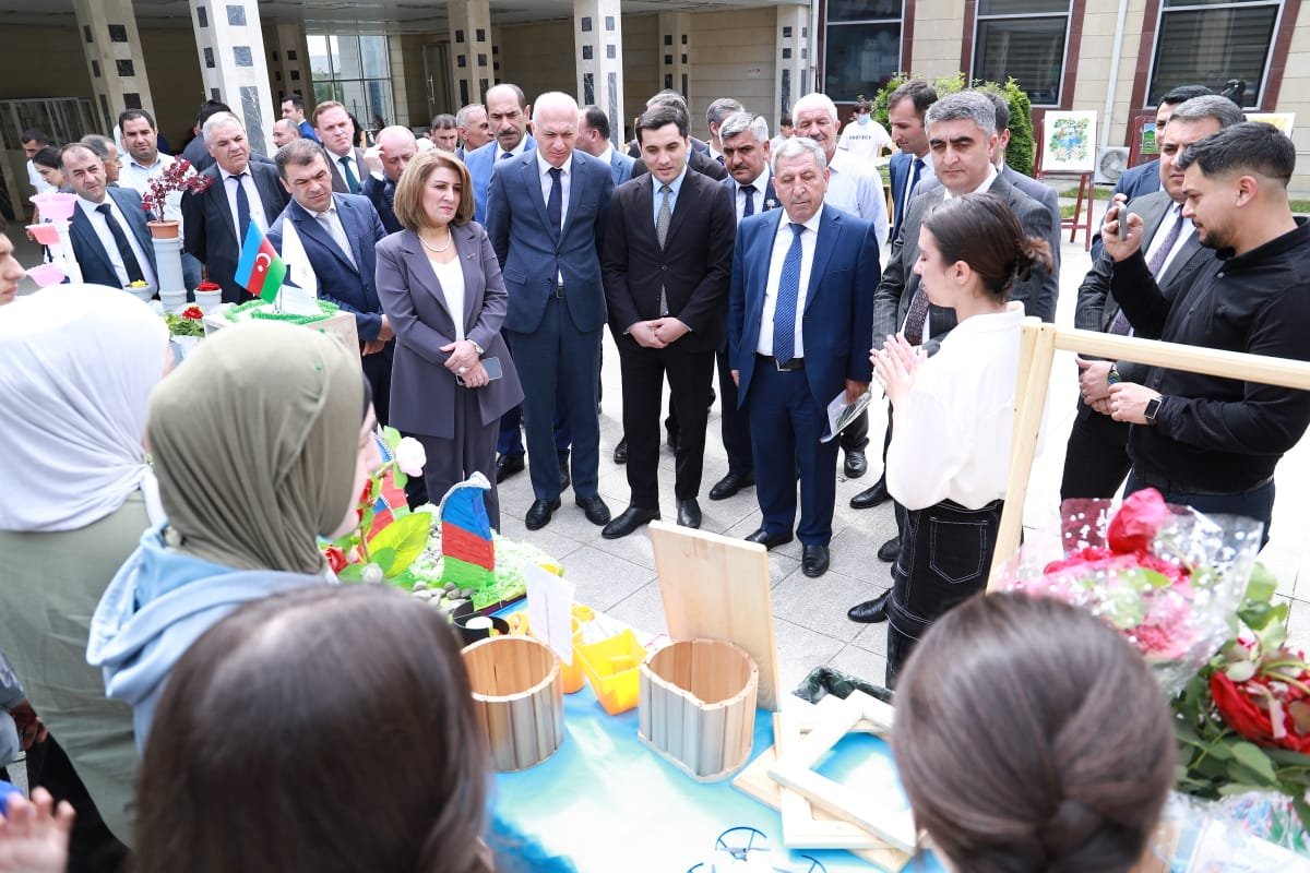 Lənkəranda ilk dəfə olaraq yeniyetmə və gənclər üçün elmi-praktik konfrans keçirildi - FOTOLAR