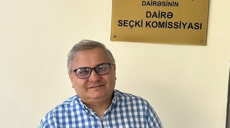 Aydın Xanın deputatlığa namizədliyi qeydiyyata alındı